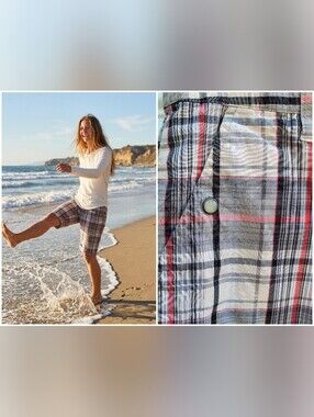 VOLCOM Summer Shorts with Pearl Snaps